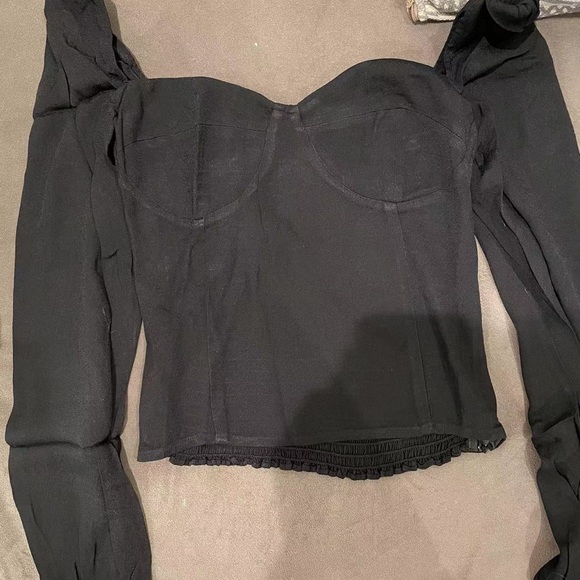 Reformation Reign Top in Black *NEW* - Picture 3 of 5